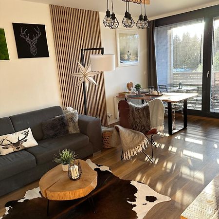 U Jelena Harrachov - Rodinny Apartman U Lesa S Garazi Extérieur photo