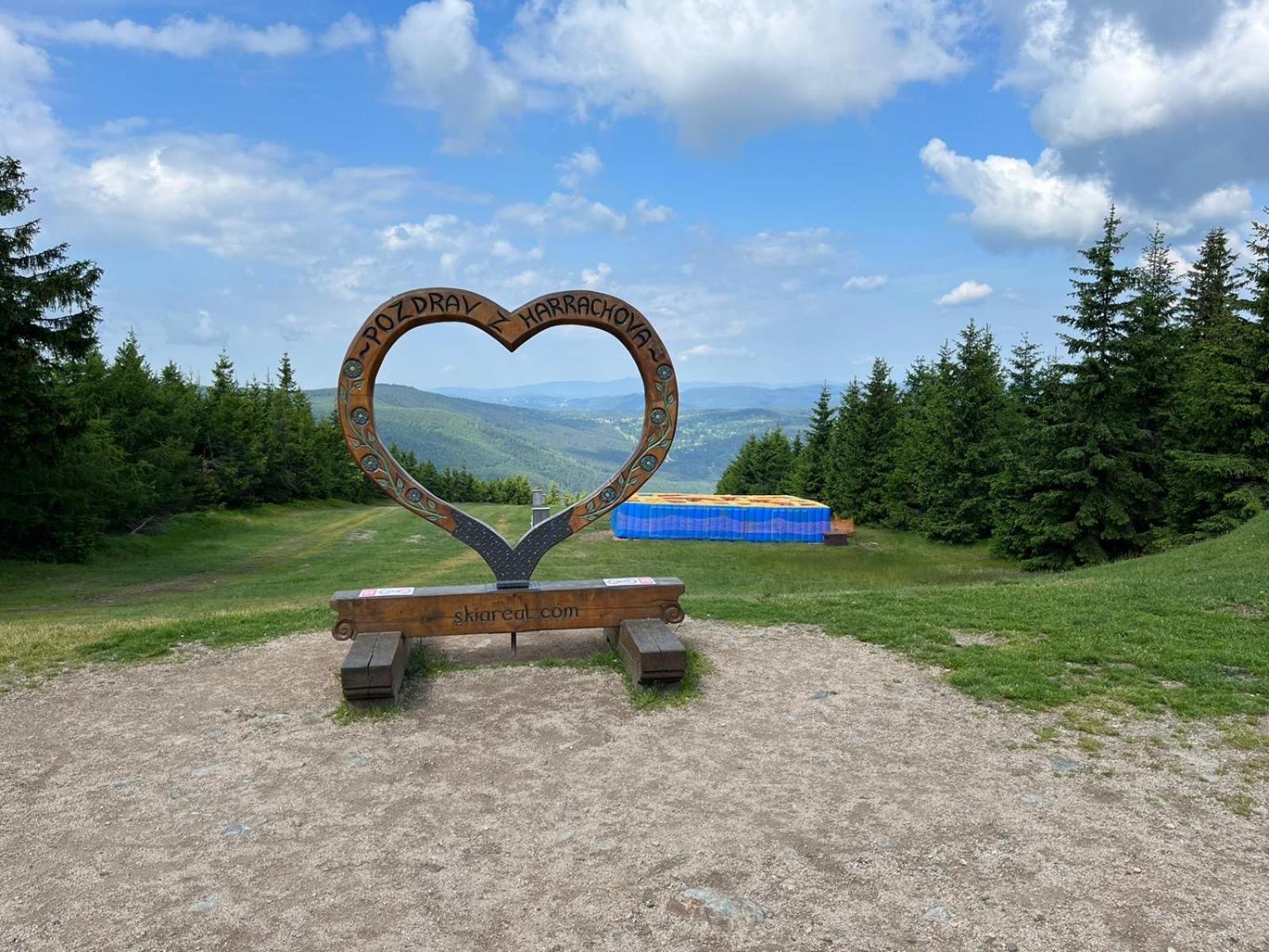 U Jelena Harrachov - Rodinny Apartman U Lesa S Garazi Extérieur photo